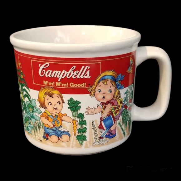 Vintage Campbell's Soup Coffee Mug, Gardening Kids, 1993 Rare Collectible - Picture 2 of 3